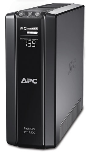 APC Back UPS Pro 1500GI (APC-BR1500GI) 865 Watts / 1500 VA, Inpu