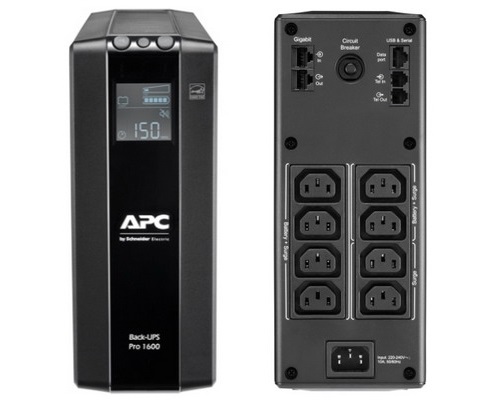 [BR1600MI] APC Back UPS Pro BR 1600VA / 960W , 8 Outlets
