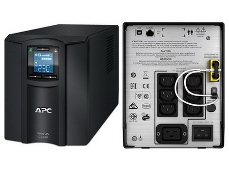 APC Smart-UPS SMC2000I 2000VA / 1300W LCD Display Line Interacti