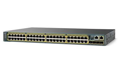 Cisco Catalyst 2960S WS-C2960S-48TS-L 48-Port 10/100/1000 / 4-po