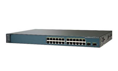 Cisco Catalyst 3560 WS-C3560-24PS-E 24 Ports 10/100 PoE with 2-p