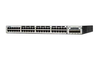 Switch-Managed Cisco Catalyst 3750-X WS-C3750X-48T-S 48-Port 10