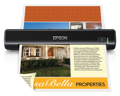 Epson WorkForce DS-30 Color Portable Scanner / Sheet-fed / CIS /