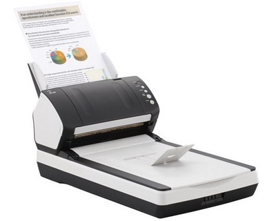 Fujitsu Scanner FI-7240 , Flatbed A4 Size, Simplex 40 ppm, Duple