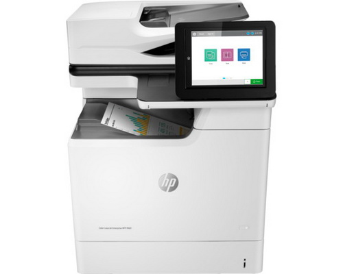 [J8A10A] HP Color LaserJet Enterprise MFP M681dh Print-Copy-Scan