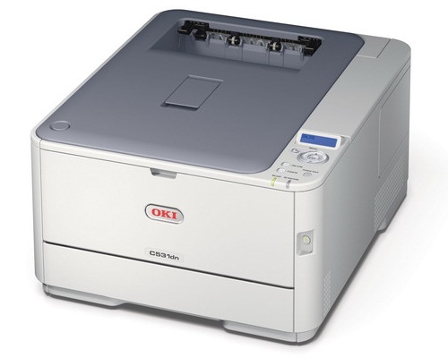 OKI C531dn Color LED Printer / Print Speed 26 ppm (A4-Color) / R