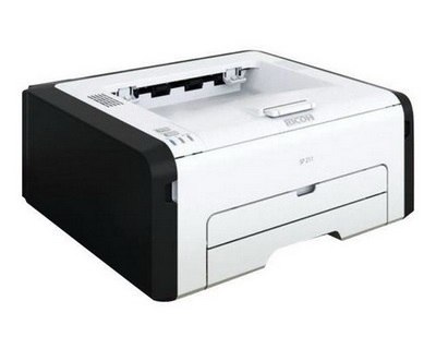 Ricoh Aficio SP 211 Mono Laser Printer / 22 ppm / 1200x600 dpi /