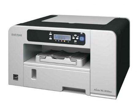 Ricoh Aficio SG 3110DN GELJET Printer with Duplex - Network Prin
