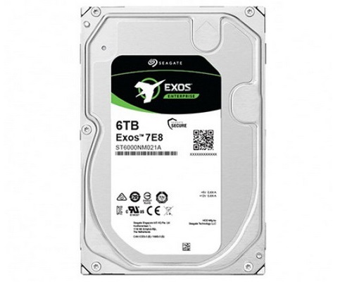 Seagate Exos 7E8 6TB 3.5" (ST6000NM0115) 512E SATA Enterprise Ca