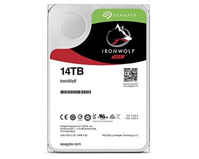 Seagate IronWolf 14TB (ST14000VN0008) Hard Drive for NAS 7200RPM