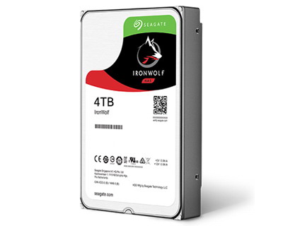Seagate IronWolf 4TB (ST4000VN006) Hard Drive for NAS 5900RPM Ca