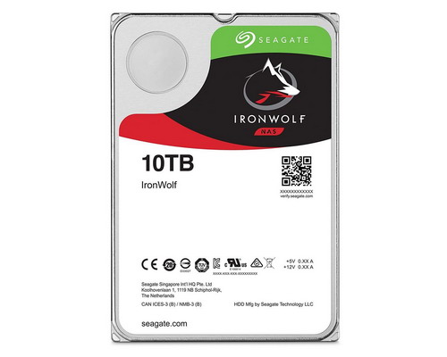 Seagate IronWolf 10TB (ST10000VN0008) Hard Drive for NAS 7200RPM