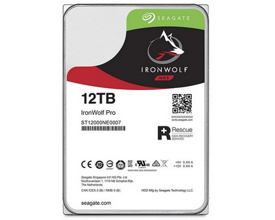 Seagate IronWolf Pro 12TB (ST12000NE0007) Hard Drive for busines