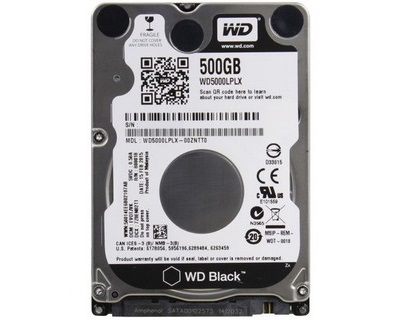 WD Black Mobile 500GB 