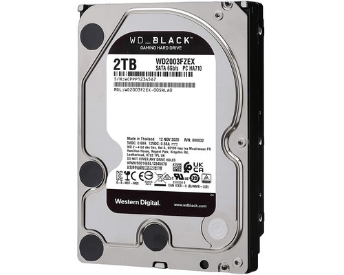 [WD2003FZEX] WD Black 2TB 3.5" Gaming HDD 7200rpm Cache 64MB