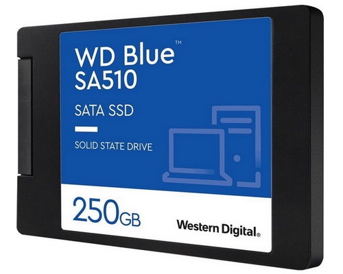 [WDS250G3B0A] WD Blue SA510 250GB 2.5" SATA SSD