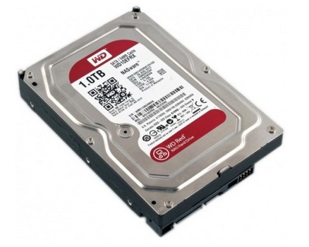 WD Red NAS HDD 1TB (WD10EFRX) SATA III 6.0Gb/s IntelliPower / Bu
