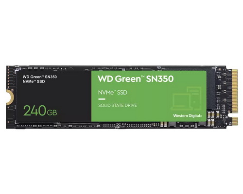 WD Green SN350 NVMe SSD 240GB (WDS240G2G0C) M.2 2280 PCIe