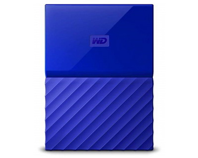 WD My Passport Portable Drive Blue