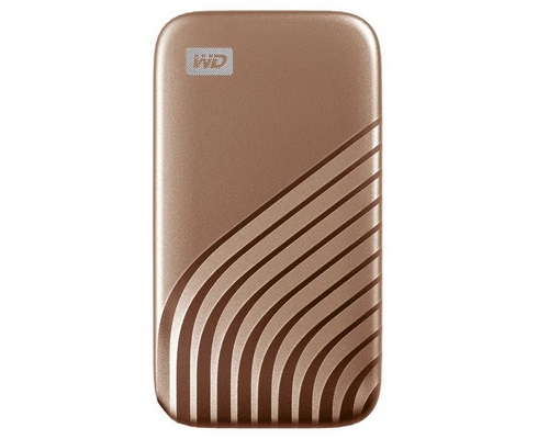 [WDBAGF0020BGD-WESN] WD My Passport SSD 2TB Gold Portable Drive