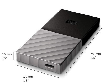 WD My Passport SSD 512GB (WDBKVX5120PSL-WESN) Portable Storage