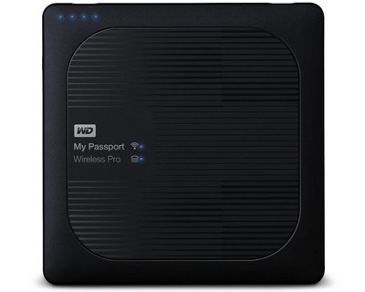 WD My Passport Wireless Pro 4TB (WDBSMT0040BBK-PESN) Portable St