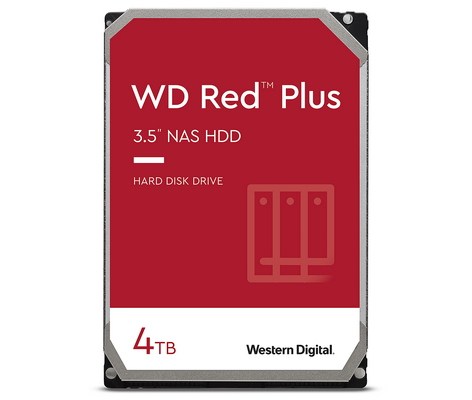 [WD40EFPX] WD Red Plus 4TB NAS Hard Drive 3.5"