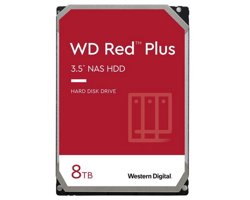 [WD80EFZZ] WD Red Plus 8TB NAS Hard Drive 3.5"