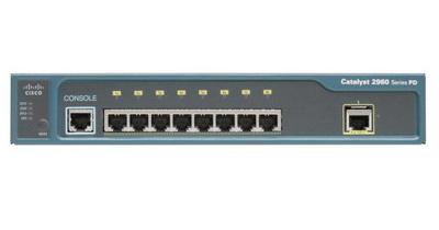 Cisco Catalyst 2960 WS-C2960PD-8TT-L 8 Ports 10/100 + 1-Port 10/