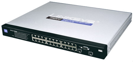 Cisco SRW2024P 24-Port Gigabit Switch: WebView/ PoE / Managed Ra