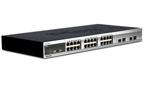 D-LINK DES-3526 Fast Ethernet Switch 24 Ports 10/100Base-T + 2 S