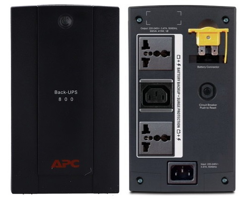 [BX800LI-MS] APC Back-UPS 800VA/415W AVR Universal & IEC Sockets