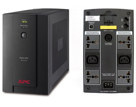 APC Back-UPS BX950U-MS 950VA / 480W / Line Interactive UPS