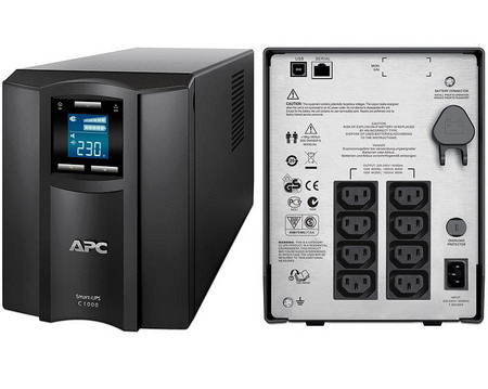 APC SMC1000I Smart-UPS C 1000VA LCD Input 230V / Output 230V, In