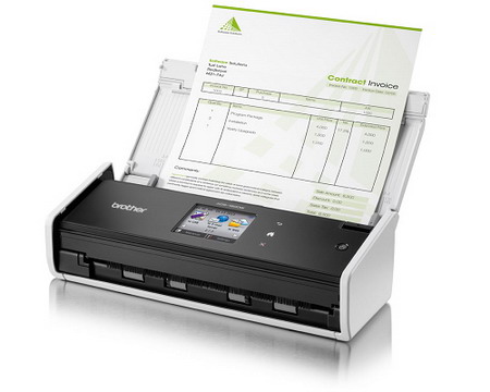 Brother Scanner ADS-1600W , Sheet-Fed A4 Size, Simplex 18 ppm, D