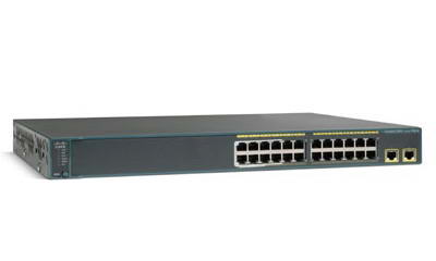 Cisco Catalyst 2960 WS-C2960-24LT-L 24 Ports 10/100 (8 PoE) with