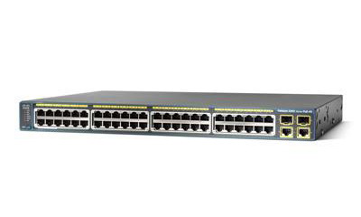 Cisco Catalyst 2960 WS-C2960-48PST-L 48 Ports 10/100 with PoE +