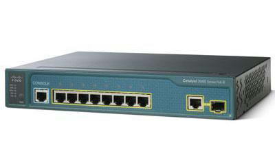 Cisco Catalyst 3560 WS-C3560-8PC-S Compact 8 Ports 10/100 PoE wi