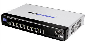 Cisco SRW208G 8-port 10/100 Ethernet Switch + Expansion Slots -