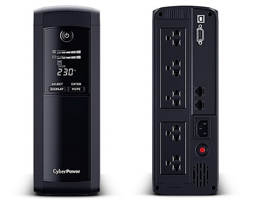 [VP1200ELCD] CyberPower 1200VA/720W Line-interactive Backup UPS