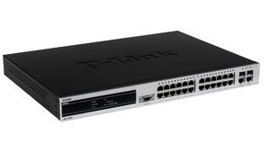 D-LINK DES-3828P Layer 3 Fast Ethernet Switch 24 Ports 10/100Bas