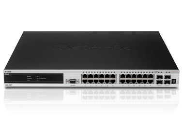 D-LINK DGS-3627 24 Ports L3+ 10/100/1000Base-T/w SFP+10G CX4 slo