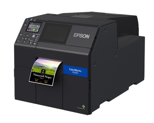 Epson ColorWorks C6050A Colour Label Printer with Auto-Cutter