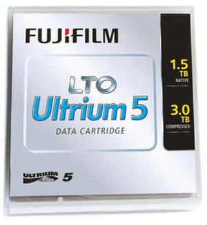 FujiFilm Tape Backup Cartridge LTO-5 FB Ultrium 5 - 1.5TB / 3.0T