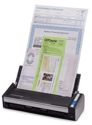 Fujitsu ScanSnap S1300 A4 Mobile Scanner / Sheet-Fed - ADF Auto