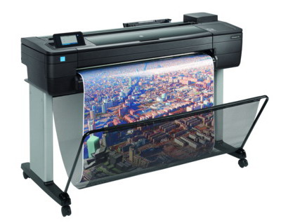 HP DesignJet T730 Printer (F9A29B) / Print speed color 82 A1 pri