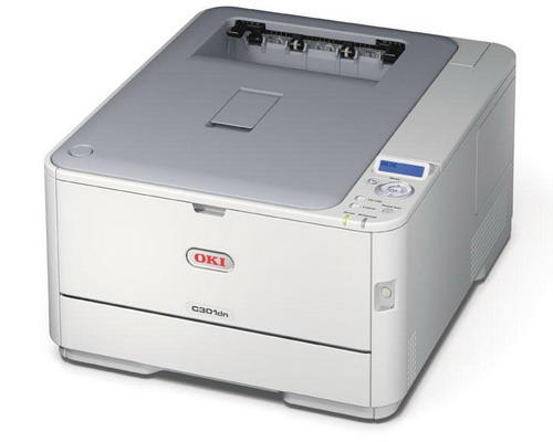 OKI C301dn Color LED Printer / Print Speed 20 ppm (A4-Color) / R