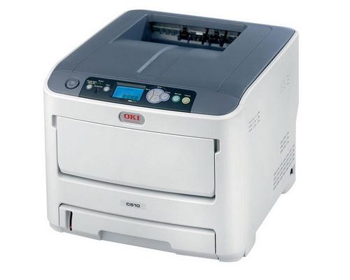 OKI C610n Color Laser Printer / Print Speed 34ppm (Color) / Reso