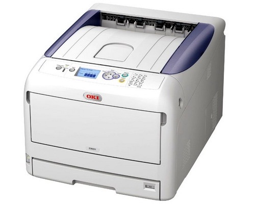 OKI C831N A3 Size Color LED Printer / Print Speed 20 ppm (A3-Col