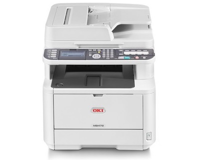 OKI MB472dnw Wireless A4 Mono Multifunction Printer